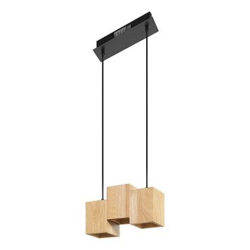 TAKLAMPA LEDVANCE WOOD PENDEL SMART+ WIFI TRÄ/SVART