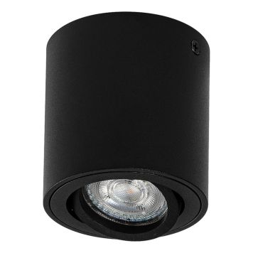TAKLAMPA LEDVANCE SURFACE SPOT ROUND GU10 SVART