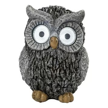 SOLCELLSLAMPA UGGLA MINI