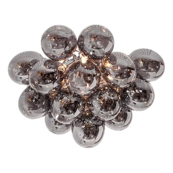 PLAFOND BY RYDENS GROSS Ø50CM RÖKGRÅ