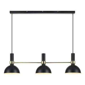 TAKLAMPA MARKSLÖJD LARRY 99CM SVART