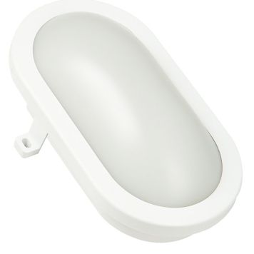VÄGGLAMPA LED IP54 420LM VIT