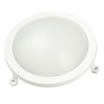 VÄGGLAMPA LED IP54 420LM VIT