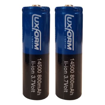 SOLCELLSBATTERI LUXFORM AA 800 MAH LI-ION 3,7V