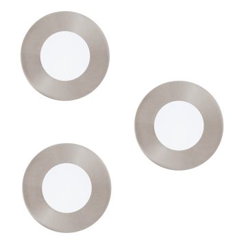 DOWNLIGHT EGLO TYRA LED SPOT Ø8,5CM IP44 3-PACK
