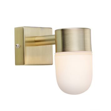 VÄGGLAMPA MARKSLÖJD MENTON MÄSSING