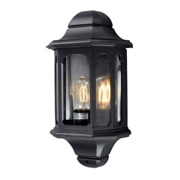 VÄGGLAMPA MARKSLÖJD NADJA SVART IP23 