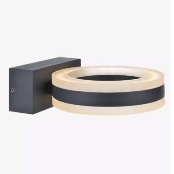 VÄGGLAMPA ORION GRÅ