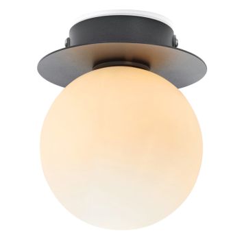 TAKLAMPA MARKSLÖJD MINI SVART/VIT