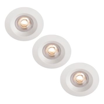 DOWNLIGHT ECOLITE TITAN 3000K VIT 3-PACK