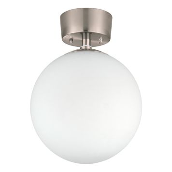 TAKLAMPA EGLO RONDO Ø25CM BORSTAD STÅL