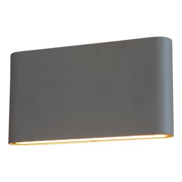 VÄGGLAMPA ECOLITE HELLAS II ANTRACIT