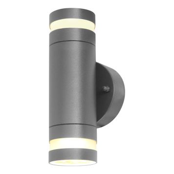 VÄGGLAMPA ECOLITE LYRA II ANTRACIT