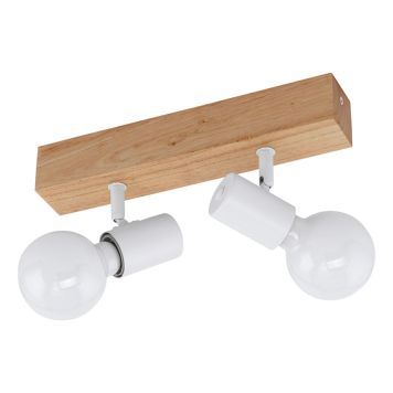 SPOTSKENA EGLO TOWNSHEND 3 VIT 2 LJUSKÄLLOR