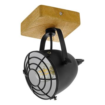 VÄGGLAMPA EGLO GATEBECK SVART