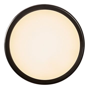 VÄGGLAMPA NORDLUX STORE ROUND LED 6,5W SVART