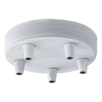 TAKLAMPSFÄSTE HOME SWEET HOME RUND BETONG 5 FÄSTEN