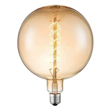 LJUSKÄLLA HOME SWEET HOME GLOBE SPIRAL VARMVIT LED E27 6W