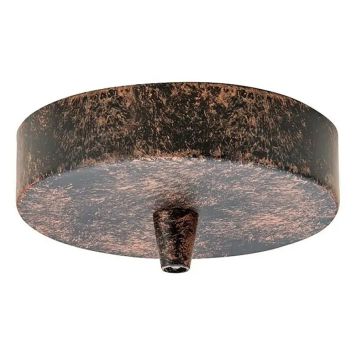 TAKLAMPSFÄSTE HOME SWEET HOME RUND ROST 1 FÄSTE