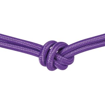 TEXTILKABEL HOME SWEET HOME LILA PRIS PER M