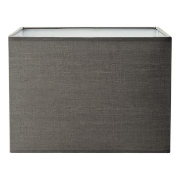 LAMPSKÄRM HOME SWEET HOME BLOCK GRÅ 25X25X18CM