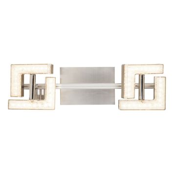 SPOTSKENA GLOBO CRYSTAL EMMA 30,4CM NICKEL