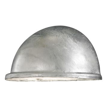 VÄGGLAMPA KONSTSMIDE TORINO LITEN GALVAD IP23