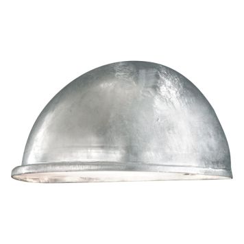 VÄGGLAMPA KONSTSMIDE TORINO STOR GALVAD IP23