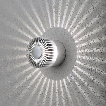 VÄGGLAMPA KONSTSMIDE MONZA LED ALUMINIUM IP54 