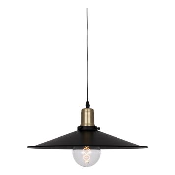 TAKLAMPA GLOBEN LIGHTING DISC SVART