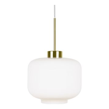 TAKLAMPA GLOBEN LIGHTING RITZ VIT/MÄSSING