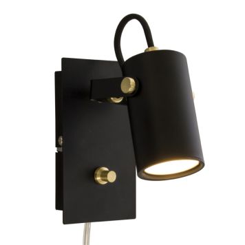 VÄGGLAMPA ANETA LIGHTING CILINDRO MED DIMMER