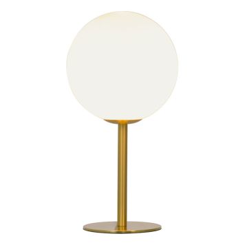 BORDSLAMPA ANETA LIGHTING MOLEKYL 27CM VIT