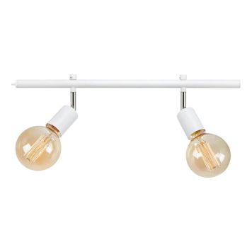 SPOTSKENA MARKSLÖJD E27 50CM VIT