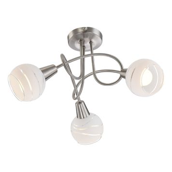 TAKSPOTLIGHT GLOBO ELLIOT 3 LED KROM 