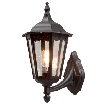 VÄGGLAMPA KONSTSMIDE FIRENZE SVART