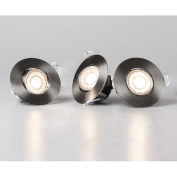 DOWNLIGHT ECOLITE STELLA DIMBAR BORSTAD STÅL 3-PACK 