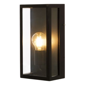 VÄGGLAMPA ANETA LIGHTING ARENDAL IP44 SVART