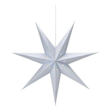 ADVENTSSTJÄRNA MARKSLÖJD GLORIA Ø90CM SILVER 