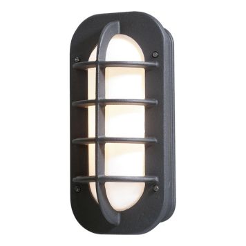 VÄGGLAMPA KONSTSMIDE LOKE SVART 