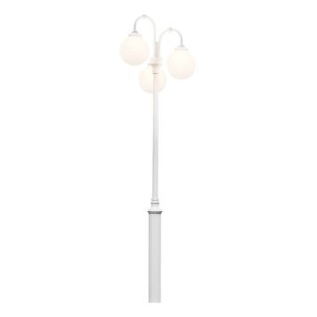 STOLPLYKTA KONSTSMIDE ARCTURUS VIT