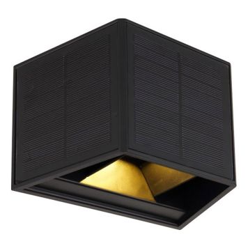 SOLCELLSLAMPA GLOBO 155X100MM SVART