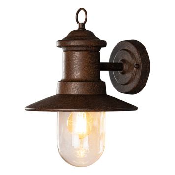 VÄGGLAMPA KONSTSMIDE NAPOLI ROST