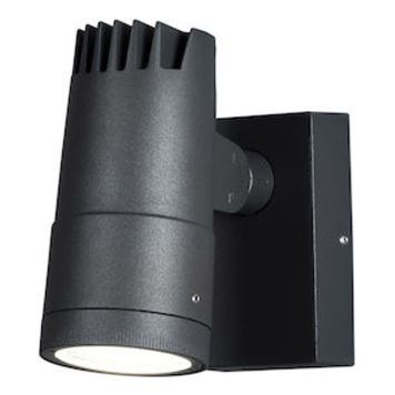 VÄGGLAMPA KONSTSMIDE ANDRIA LED ANTRACITGRÅ
