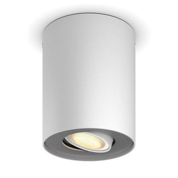 TAKSPOTLIGHT PHILIPS HUE PILLAR SINGEL VIT