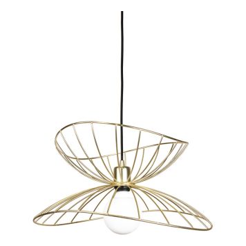 TAKLAMPA GLOBEN LIGHTING PENDEL RAY 45 MÄSSING