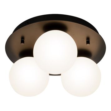 TAKLAMPA ANETA LIGHTING NICOSIA SVART