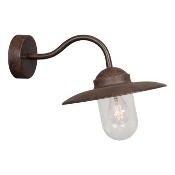 VÄGGLAMPA NORDLUX LUXEMBOURG ROST