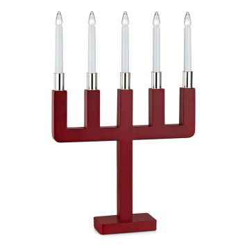 ADVENTSLJUSSTAKE MARKSLÖJD SUNDSTORP 5L RÖD 