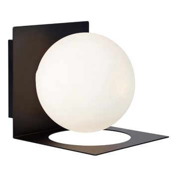 VÄGGLAMPA MARKSLÖJD ZENIT SVART